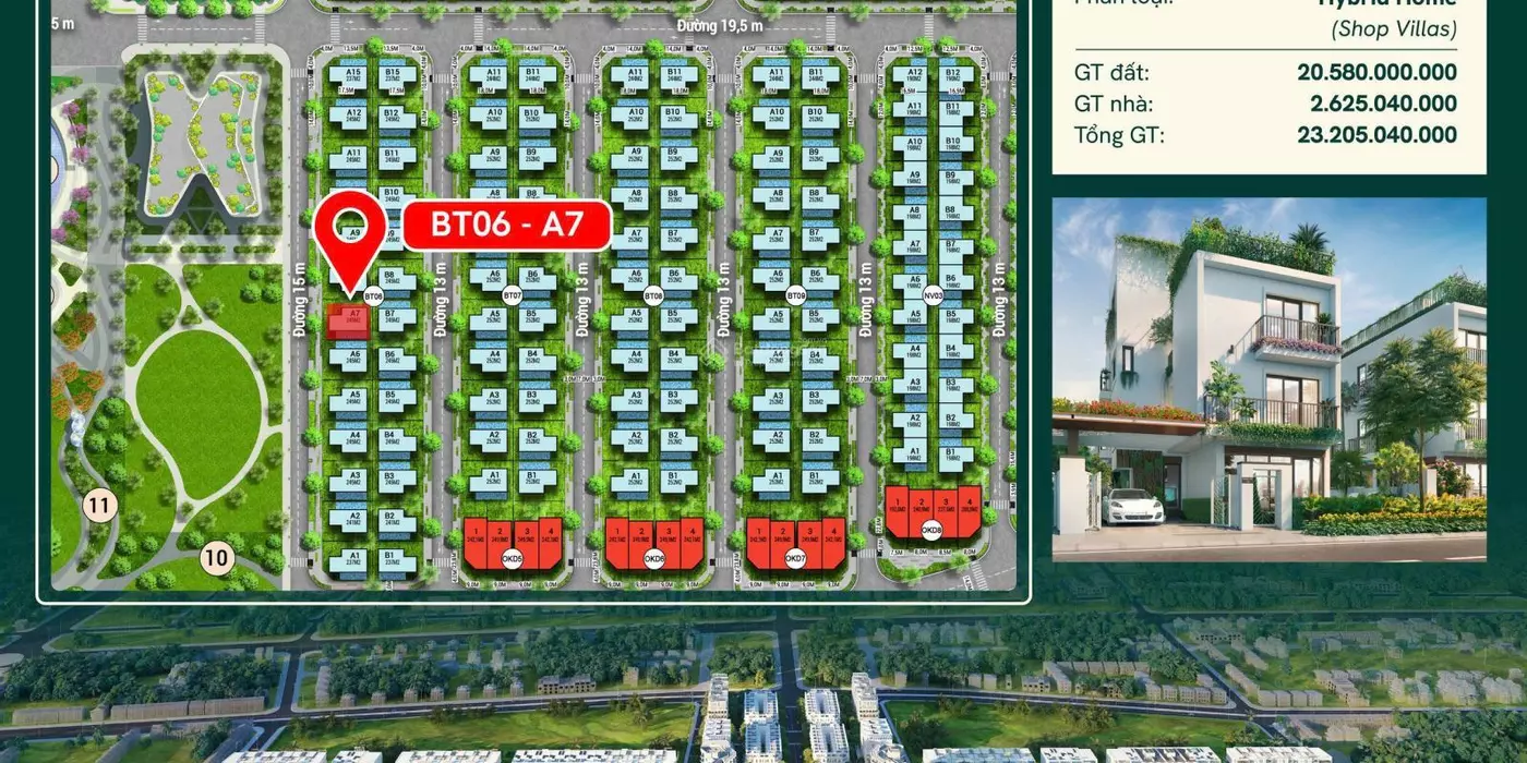 Chỉ hơn 20 tỷ sở hữu biệt thự biển 245m² tại Vlasta Sầm Sơn