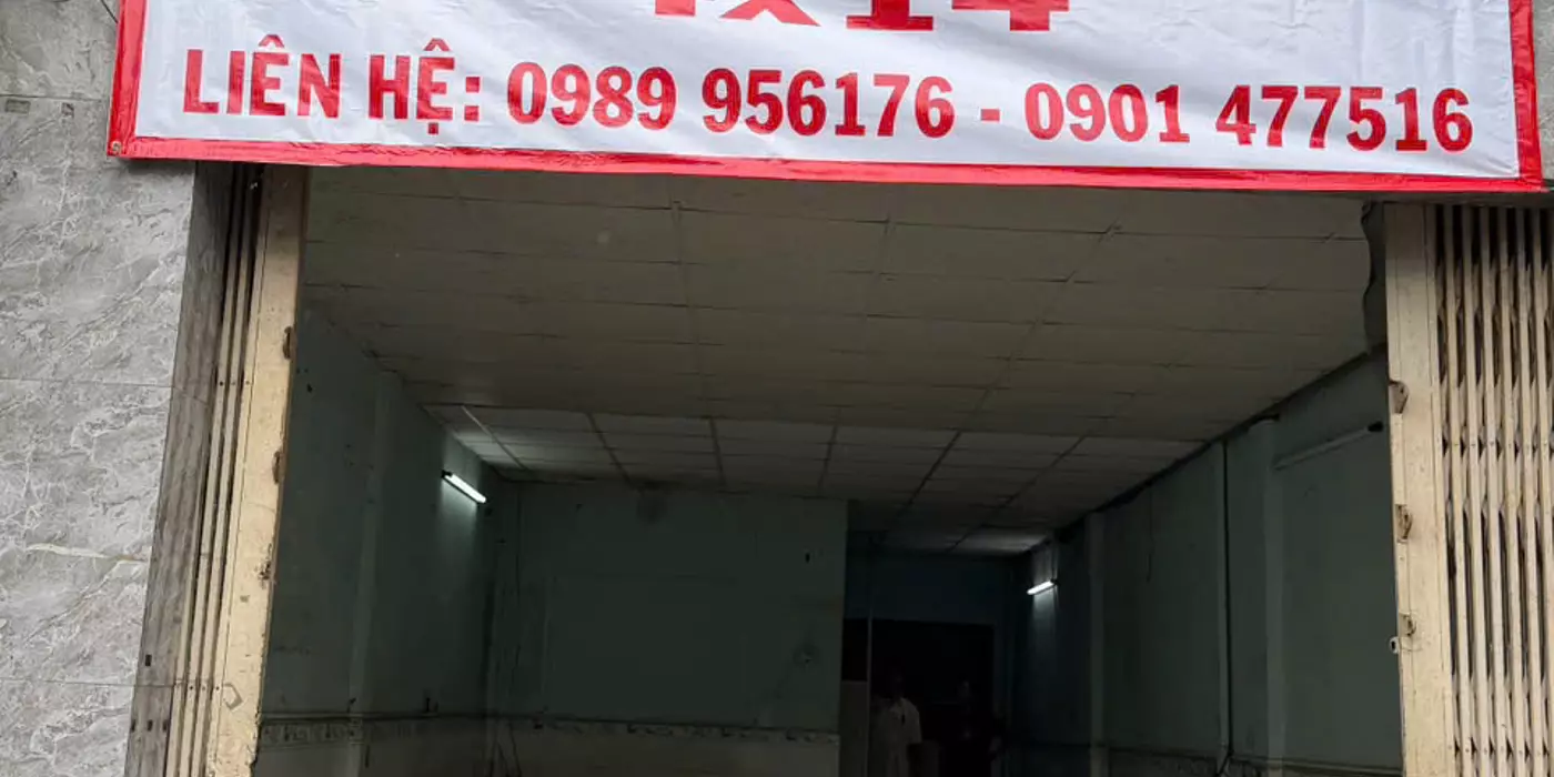 CHÍNH CHỦ CHO THUÊ NHÀ MẶT TIỀN NGUYÊN CĂN ĐƯỜNG HỒ THÀNH BIÊN – QUẬN 8,TPHCM