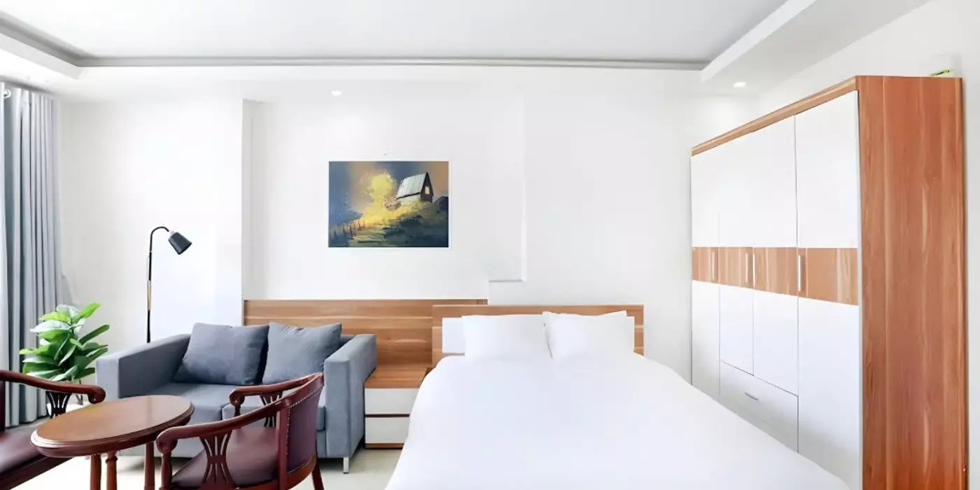 Cho thuê khách sạn mặt tiền 18 phòng Nguyễn Công Trứ P8 Đà Lạt 60 triệu