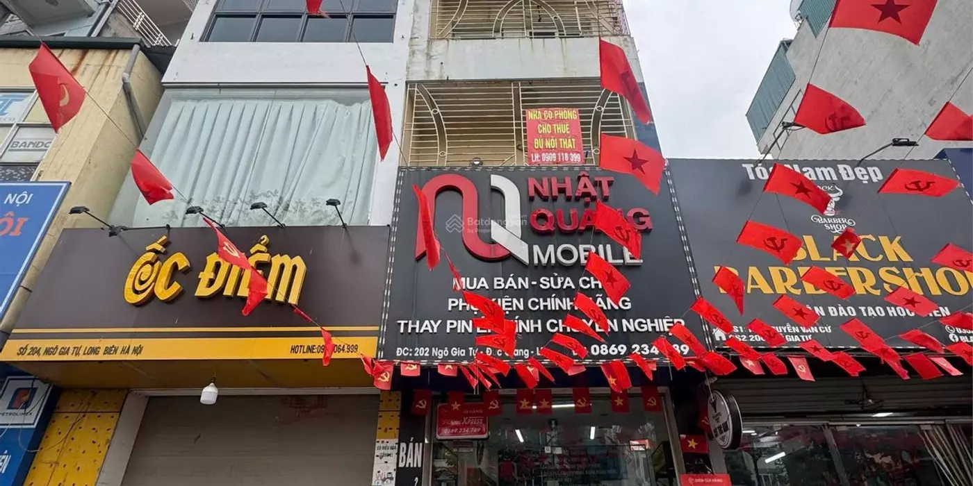 Bán nhà mặt phố 2 mặt tiền 202 ngô gia tự-16,8 tỷ,46m2,vị trí đẹp nhất trung tâm
