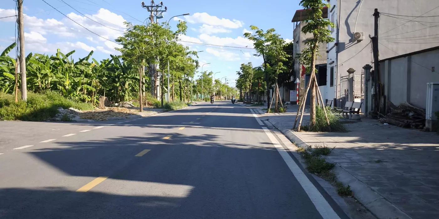 Lô Góc đường rộng 40m, vỉa hè đá bóng. Khu đất đấu giá Nguyên Khê, Đông Anh, Hà Nội