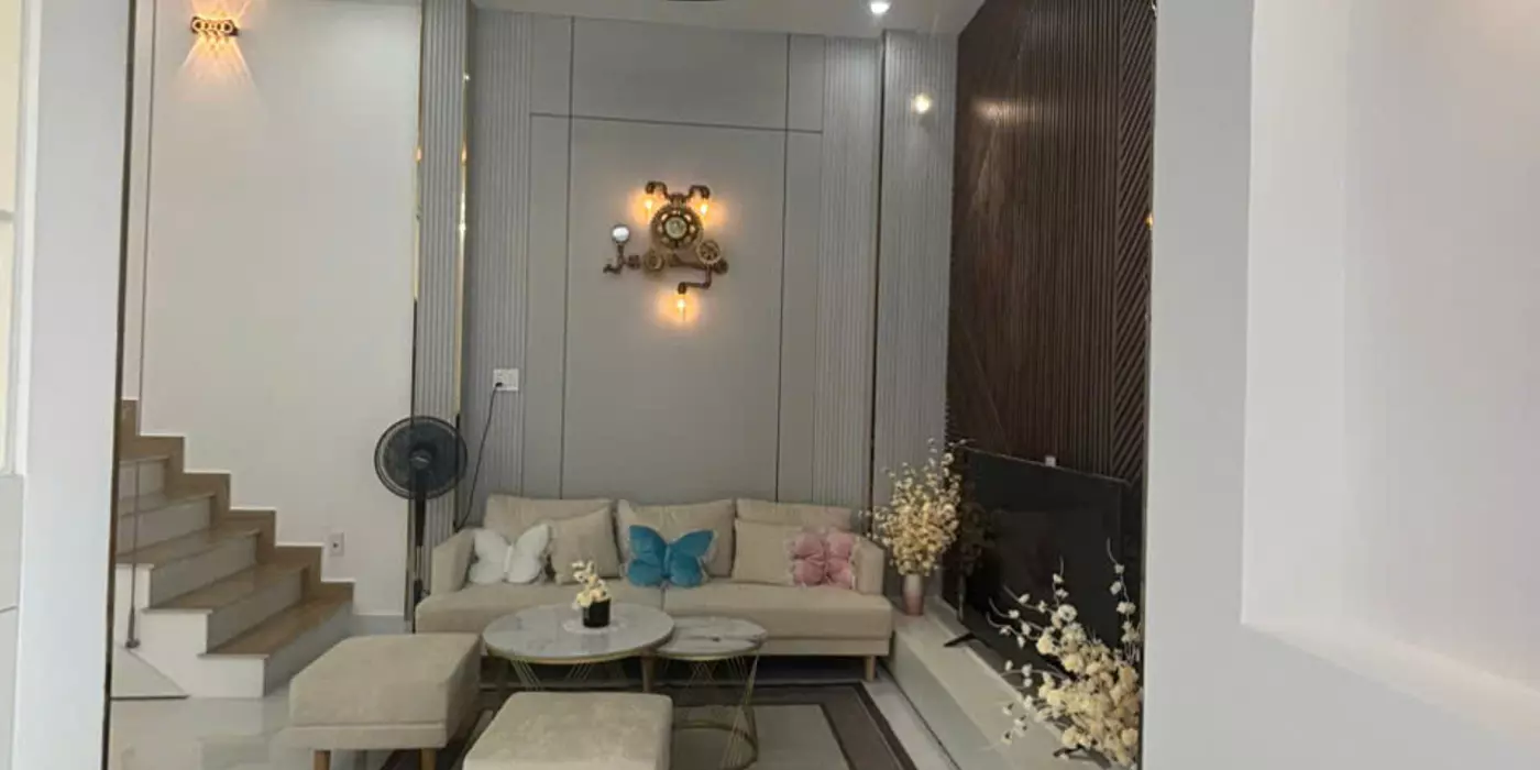 CHỈ 5,150TY NHÀ MỚI  FULL NỘI THẤT HẺM 1622 HTP, NHÀ BÈ . 60M2 - 2PN   - SỔ HỒNG RIÊNG