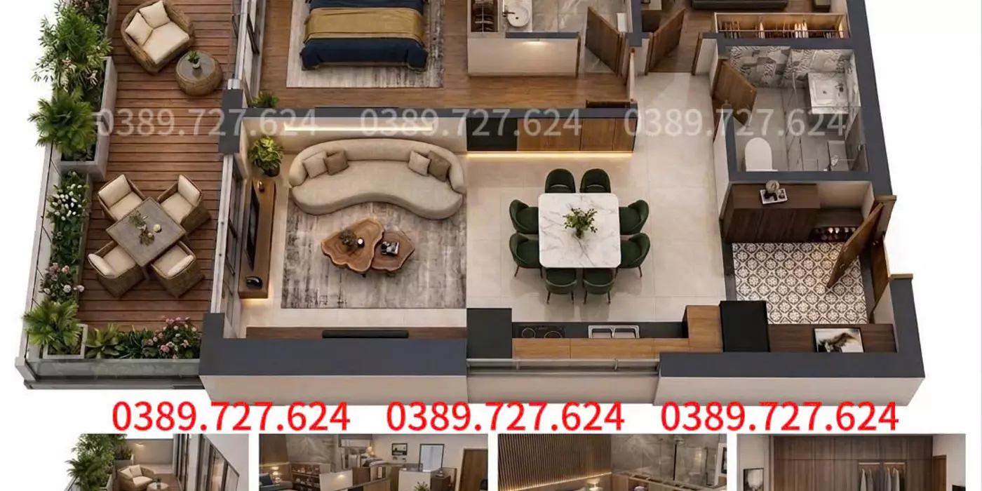 Căn hộ sân vườn tại Ecopalace Đăk Lăk - chỉ duy nhát ở tầng 3A số lượng giới hạn.