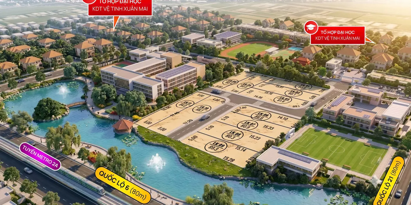 Hơn 1 tỷ sở hữu ngay 85,7m² đất dân cư hiện hữu tại Xuân Mai