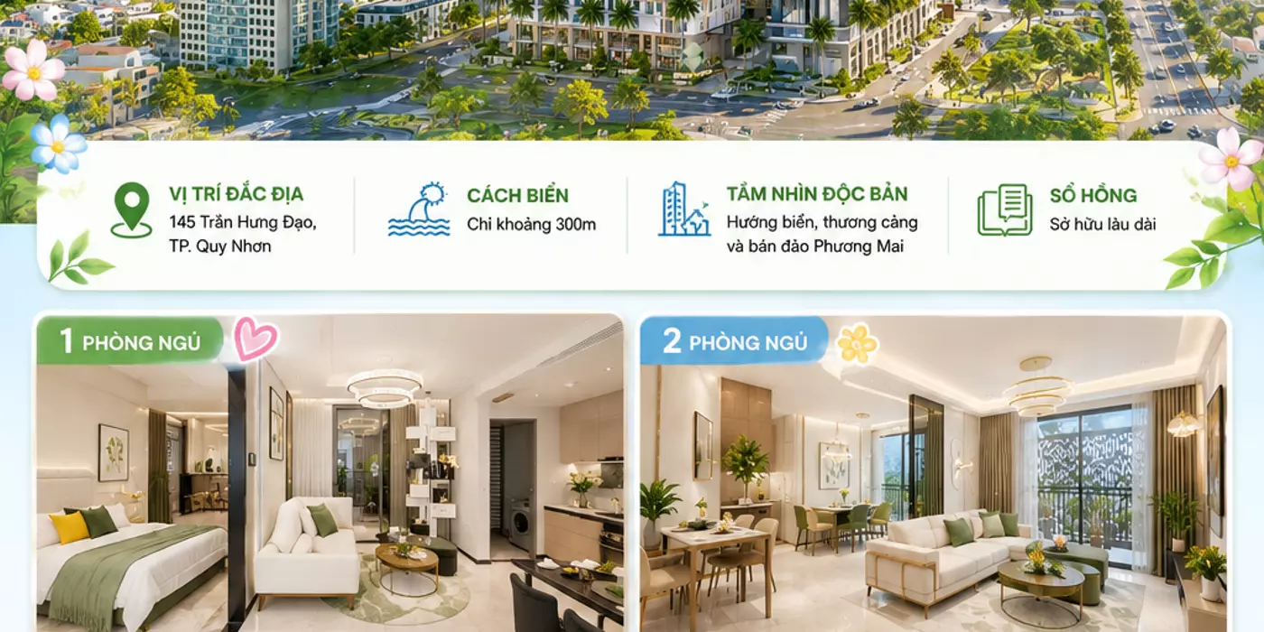 SIMONA HEIGHTS CĂN HỘ BIỂN QUY NHƠN