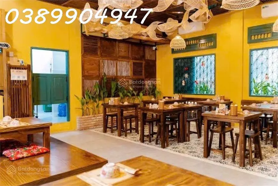 Cho thuê mặt bằng 3 tầng, khu phố Hàn, TTTP Nha Trang, DT 228m², 110tr/tháng