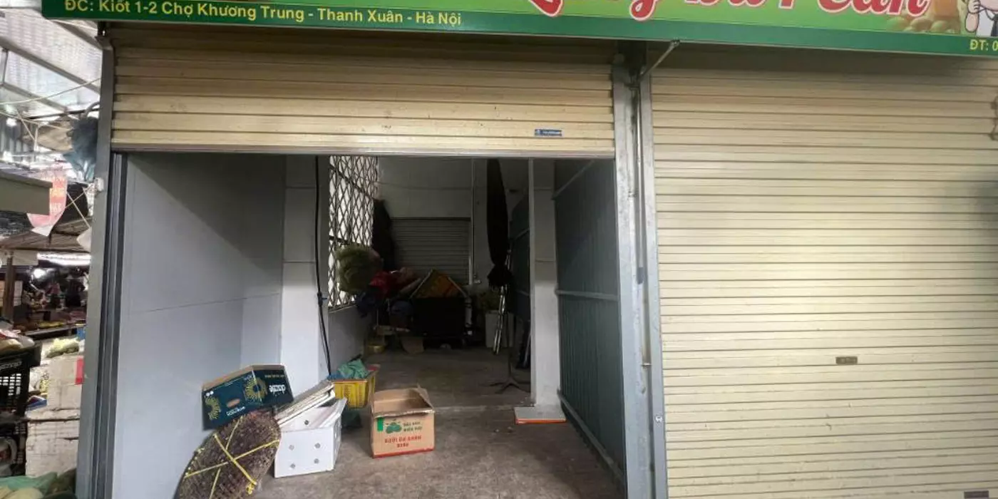 CHÍNH CHỦ CHO THUÊ QUẦY TẠI CHỢ KHƯƠNG ĐÌNH - PHƯỜNG KHƯƠNG ĐÌNH - HÀ NỘI