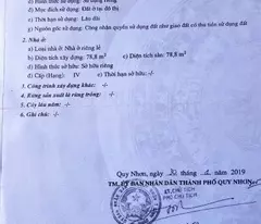 Chính chủ - bán nhà riêng 123,8m2 tại trung tâm Quy Nhơn