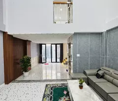 BÁN NHÀ GÒ VẤP ĐẸP HẺM XE HƠI 7 CHỖ - 5 TẦNG -- 2 SÂN THƯỢNG -- CÓ THANG MÁY