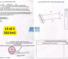 Siêu phẩm 5 Lô đất giá rẻ - Khu kinh tế Vân Phong