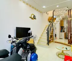 NHÀ ĐẸP FULL NỘI THẤT- GÒ VẤP - GIÁ RẺ - 2 TẦNG BTCT, SỔ VUÔNG ĐẸP