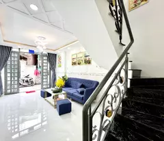 Nhà hẻm xe hơi 3 tầng,Nguyễn Thị Búp, Q.12 chỉ 2ty630