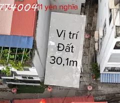 Chủ gửi em bán lô 30m2 tổ 11 yên nghĩa hà đông