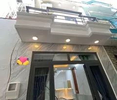 Nhà mới 3 tầng Cống Lỡ, Tân Bình, xe hơi đổ cổng chỉ 2ty980