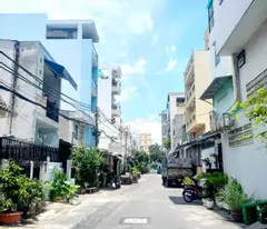 LÊ VĂN QUỚI - HẺM 7M THÔNG RA MIẾU HÒ XOÀI - 4 TẦNG -  68M2 NHỈNH 6 TỶ