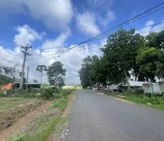 Em bán rẻ Lô đất Mặt Tiền nhựa (10x50=500m2) Thổ cư, Dân đông,Đường Thông Thương,Giá 560tr