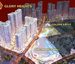 Chuyển nhượng hợp đồng căn 2PN 59m2 Glory Heights tại Vinhomes Grand Park view nội khu cực đẹp