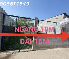 Đất Nền Đẹp NGANG 10M Hẻm 6M Sát Thị Trấn Hóc Môn Sổ Hồng Riêng Full Thổ Cư 160m2