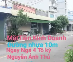 Bán Nhà MẶT TIỀN KINH DOANH  ĐƯỜNG NHỰA 10M TÔ KÝ 4x20 4 TẦNG DÒNG TIỀN 30TR Chưa Tới 5Tỷ 850