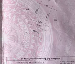 Bán Đất đấu giá Mễ Sở Văn Giang  101m,  mt 7.5m giáp vành đai 4