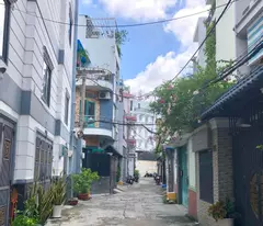 Bán NHÀ NÁT (6.4 x 23) hẻm 5m OTO VÀO NHÀ, Hoàng Hoa Thám, Bình Thạnh