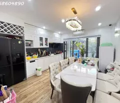 BÁN NHÀ PHÂN LÔ 6T HOÀNG QUỐC VIỆT, MT 6M, THANG MÁY, 2 THOÁNG, Ở/KD, CHỈ 14.5 TỶ