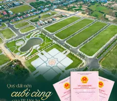 BẤT ĐỘNG SẢN HỘI AN " CỦA HIẾM" - ĐẤT VILLA TRUNG TÂM TP. HỘI AN CHỈ VỚI 4,5 TỶ