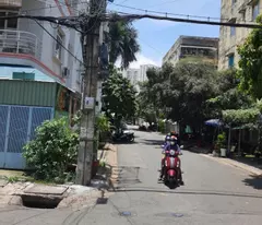 Cho thuê nhà MT KD căn góc khu cư xá Chu Văn An Q Bình Thạnh Gần chợ CVA