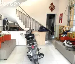 QUẬN 7, HUỲNH TẤN PHÁT - NHÀ 1 TRỆT 1 LẦU ĐÚC - CÓ 5 PHÒNG CHO THUÊ HƠN 10TR - CÁCH MẶT TIỀN ĐƯỜNG
