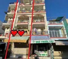 MTKD Ngay Chợ, Gần Đại Học Công Thương - DT 8x15m, 4 lầu, 20p cho thuê. Giá Tốt