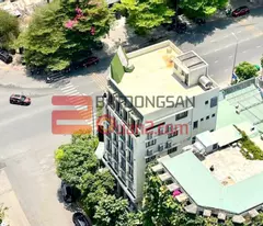 Cho thuê tòa văn phòng Thạnh Mỹ Lợi Quận 2 góc 2 mặt tiền đường Trương Văn Bang và Tạ Hiện 16x20