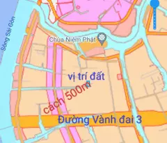 Mặt tiền An Sơn 32, 500m² thổ cư 100m².
Đường xe tải ra vào, địa điểm đông dân sinh sống, gần khu