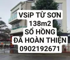 Bán biệt thự VSIP - TỪ SƠN - BẮC NINH  LÔ GÓC