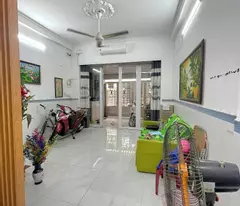 BÁN NHÀ ĐƯỜNG HẬU GIANG - HXH, 5 CĂN RA MT Đ. CHỢ LỚN Q. 6 - 60M - 4 TẦNG - 8.1 TỶ