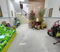 BÁN NHÀ ĐƯỜNG HẬU GIANG - HXH, 5 CĂN RA MT Đ. CHỢ LỚN Q. 6 - 60M - 4 TẦNG - 8.1 TỶ