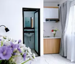 bán nhà mới xây  mặt ngõ quang trung-ô tô đỗ cửa cách 50m ra phố quang trung 32m2 5 tầng