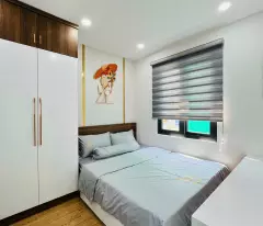 Đối diện Lotte Mart - Hẻm xe hơi quay đầu - DT 4 x 8.2m - BTCT 2 Lầu