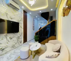 🏡🏡🏡 Nhà đẹp Gò vấp. 3 LÀU  Mới xây FULL NỘI THẤT. xách vali vô là ở. Nhà MỚI XÂY 4 phòng ngủ