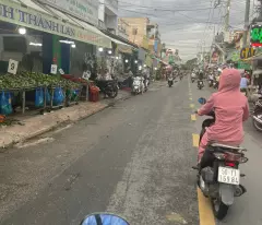 NHÀ (7x25m) MẶT TIỀN ĐƯỜNG HIỆP THÀNH 22, QUẬN 12 (MT CHỢ GIẢN DÂN)