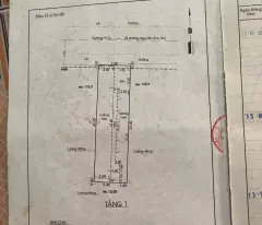 NHÀ (7x25m) MẶT TIỀN ĐƯỜNG HIỆP THÀNH 22, QUẬN 12 (MT CHỢ GIẢN DÂN)