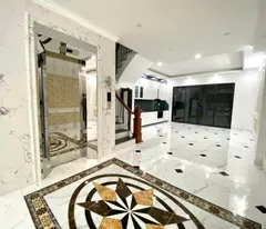 BÁN NHÀ 5T HOÀNG QUỐC VIỆT, DT 100M2, DÂN XÂY,  Ô TÔ TRÁNH VỈA HÈ, 2 MẶT NGÕ, Ở/KINH DOANH VIP,