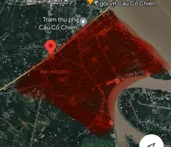 Bán đất Trà Vinh (13x40m) khu công nghiệp Cổ Chiên