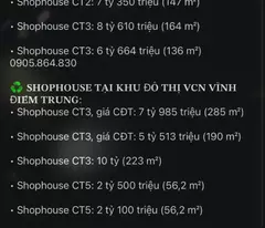 Shophouse cần bán tại Nha Trang