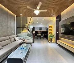 Bán nhà DƯƠNG QUẢNG HÀM – 45M2 - Ngõ thông – 50M ra phố - Oto qua nhà