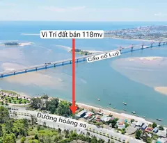 Mặt tiền Mỹ Trà Mỹ Khê đối diện KDL Thiên Mã Sơn, 200m2(9m ngang) SHR, giá 2.7 tỷ thương lượng