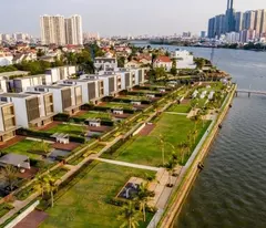 Đất biệt thự giáp sông An Phú, 20x20m ~ 500m2, Chỉ 35.5 tỷ, Giá rẻ, ở tuyệt vời