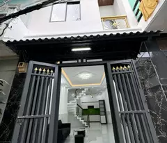 NGAY NGÃ TƯ 4 XÃ - TÂN HOÀ ĐÔNG - NHÀ 3 TẦNG MỚI - 42M2 - 3 PHÒNG NGỦ - HẺM ĐẸP THÔNG - SỔ NỞ HẬU