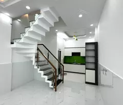 NGAY NGÃ TƯ 4 XÃ - TÂN HOÀ ĐÔNG - NHÀ 3 TẦNG MỚI - 42M2 - 3 PHÒNG NGỦ - HẺM ĐẸP THÔNG - SỔ NỞ HẬU