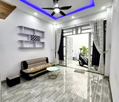 Đối diện UBND Gò Vấp - Hẻm 3 gác - DT 3.8 x 14m - BTCT 2 Tầng