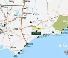 Chính chủ cần bán đất sân bay Lộc An Bà Rịa Vũng Tàu - 2,299m².
